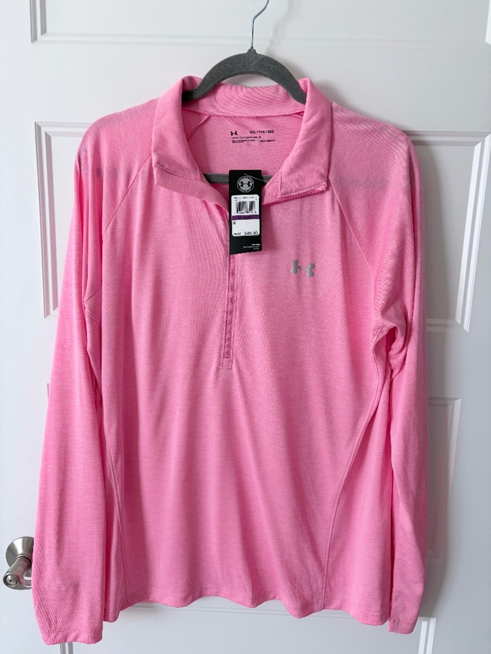 Women's Under Armour HeatGear long sleeve pullover size XXL NWT